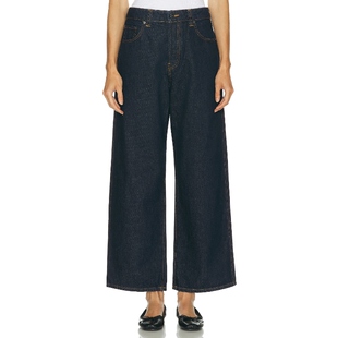 [春季新品]KHAITE WINSLOW 牛仔裤 蓝色 美式复古风REVOLVE小众