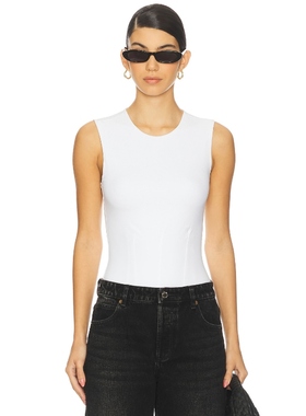 Good American WEIGHTLESS 背心 白色 y2k辣妹风REVOLVE小众新款