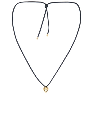 Jennifer Fisher Puffy Heart Adjustable Choker Necklace revol