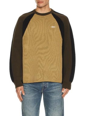 Obey 毛衣 绿色REVOLVE小众新款冬季保暖