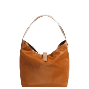 单肩包干邑白兰地色大容量通勤手提包REVOLVE Lane Stoney Clover