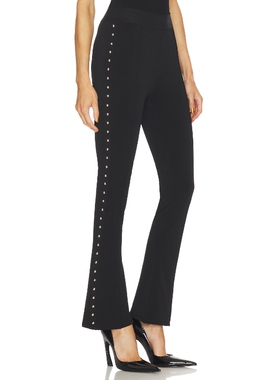 Cinq a Sept PERCY 长裤 黑色 美式休闲风REVOLVE小众新款