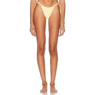 春季 比基尼泳裤 新品 KYMA 黄色REVOLVE小众新款 Bananhot