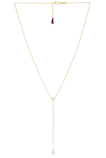 SHASHI 套索项链 金属金色revolve小众新款