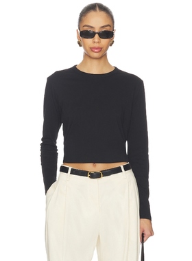 Sold Out NYC PERFECT 长袖T恤 黑色 y2k辣妹风REVOLVE小众新款