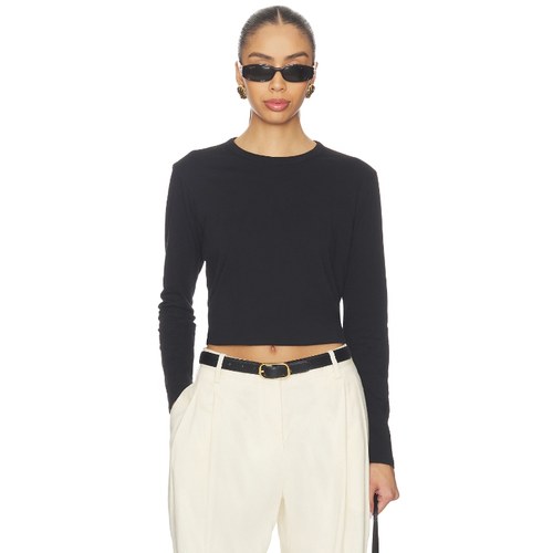 Sold Out NYC PERFECT 长袖T恤 黑色 y2k辣妹风REVOLVE小众新款