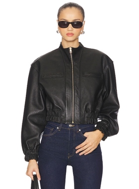 LAMARQUE EDITH 夹克 黑色REVOLVE小众新款