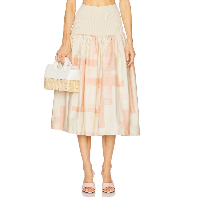 [冬季新品]Alexis ARNETTE 半身裙 粉色REVOLVE小众新款