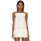 亚麻上装 奶油色辣妹风REVOLVE小众新款 SER.O.YA MILEY 春季 新品