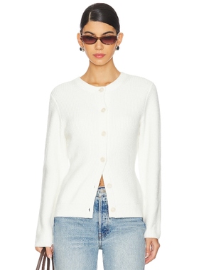 [冬季新品]Stitches & Stripes 针织开衫白色静奢风REVOLVE小众