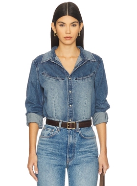 Sendero Provisions Co. YOAKAM 纽扣衬衫 蓝色REVOLVE小众新款