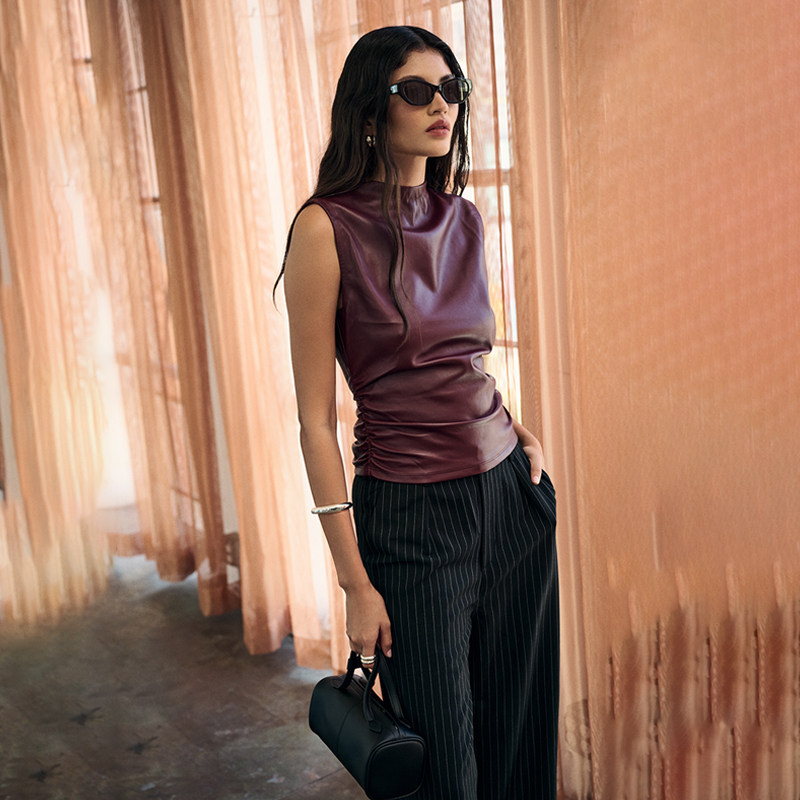 [冬季新品]Lovers and Friends 长裤 藏青色美式休闲风REVOLVE,女装/女士精品,休闲裤,淘宝优惠券,粉丝福利购,淘宝优惠卷