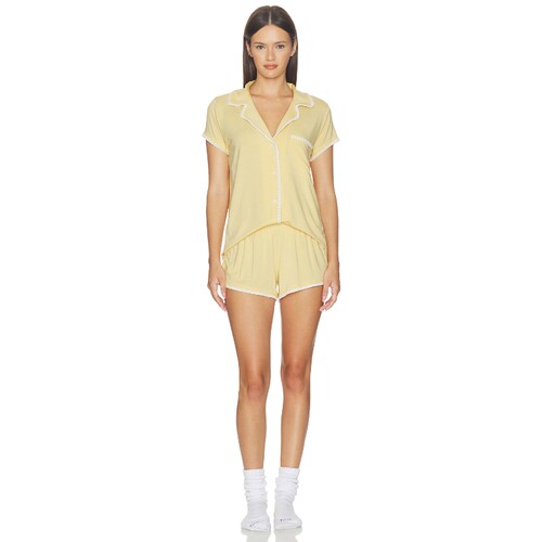 eberjey Frida Shortie Pajama Set  revolve小众新款