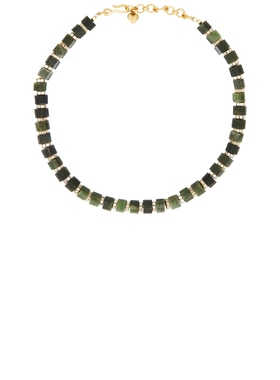 Brinker + Eliza GLIMMER 珠饰项链 绿色REVOLVE小众新款