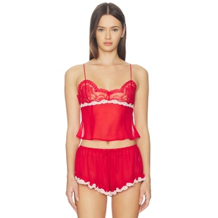 Lemons FIONA 贴身背心 For Red 内衣 WhiteREVOLVE小众新 Love