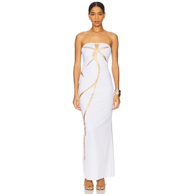 Di Petsa HEALING OF BROKEN HEART 裙子 奶油色REVOLVE小众新款