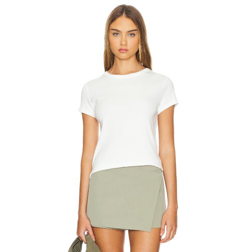St. Agni ORGANIC COTTON 婴儿T恤 白色REVOLVE小众新款