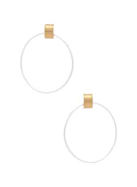 Jenny Bird FAYE MEDIUM 圆环耳钉 设计款个性REVOLVE