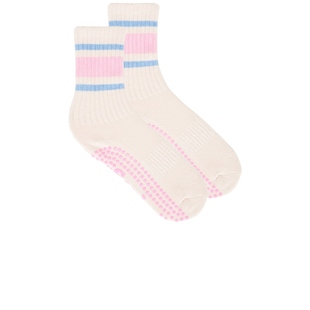 [春季新品]Souls. Pink Retro Grip Socks 粉色REVOLVE小众