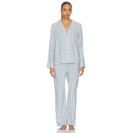 eberjey NAUTICO 长睡衣套装 26秋冬新品 revolve小众新款