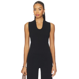 冬季 上装 内搭 PENNIE 黑色辣妹风REVOLVE小众新款 EAVES