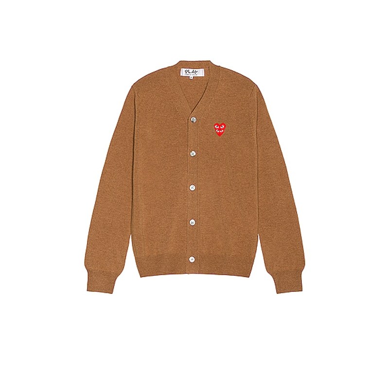 [早秋新品] COMME des GARCONS PLAY川久保玲开衫羊毛衫REVOLVE