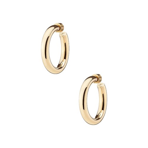 Jennifer Fisher金色耳饰简约夏季新品环形中号耳环REVOLVE