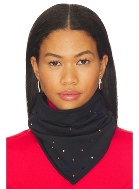 Goldbergh 戈德堡 MACARON 围脖 黑色REVOLVE小众新款