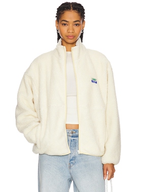 American Vintage 夹克羊羔绒保暖拉链外套短款REVOLVE小众新款