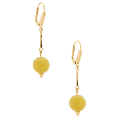 Eddie Borgo Beaded Sphere Teardrop Earrings 26春夏新品 revol