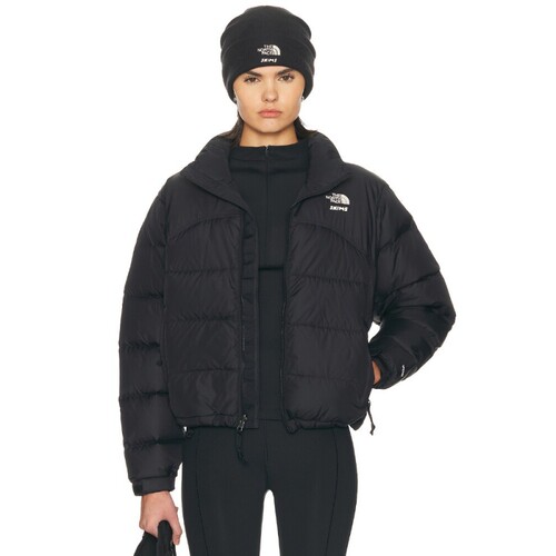 [秋冬新品]The North Face黑色羽绒服立领拉链修身上衣REVOLVE