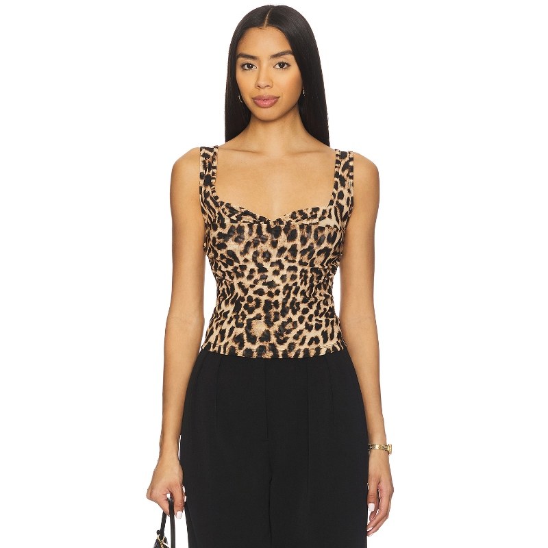 Good American 抹胸上装 棕色 y2k辣妹风REVOLVE小众新款,女装/女士精品,背心吊带,淘宝优惠券,粉丝福利购,淘宝优惠卷