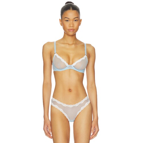 fleur du mal SHEER TULLE 半罩式胸罩 26春夏新品 revolve小众新
