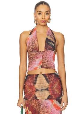 Feners Festa Top Day 棕色REVOLVE小众新款