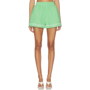 Line & Dot TIPPI EMBROIDERED 短裤 26夏季新品 revolve小众新款