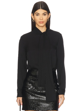 Theory 衬衫 黑色 y2k辣妹风REVOLVE小众新款