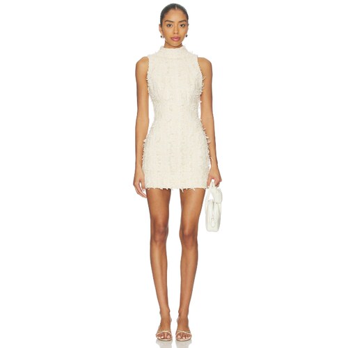 GUIZIO OPEN BACK 裙子 白色REVOLVE小众新款