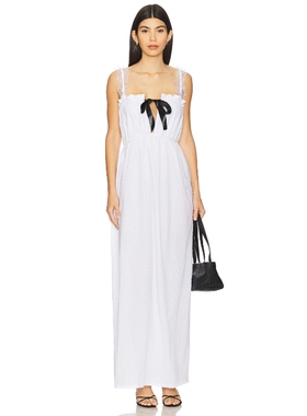 SWF DRESS 长裙 白色REVOLVE小众