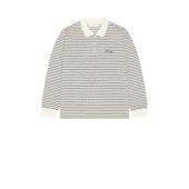 春季 新品 Multi Collared Dunst Stripe Shirt白色REVOLVE小众