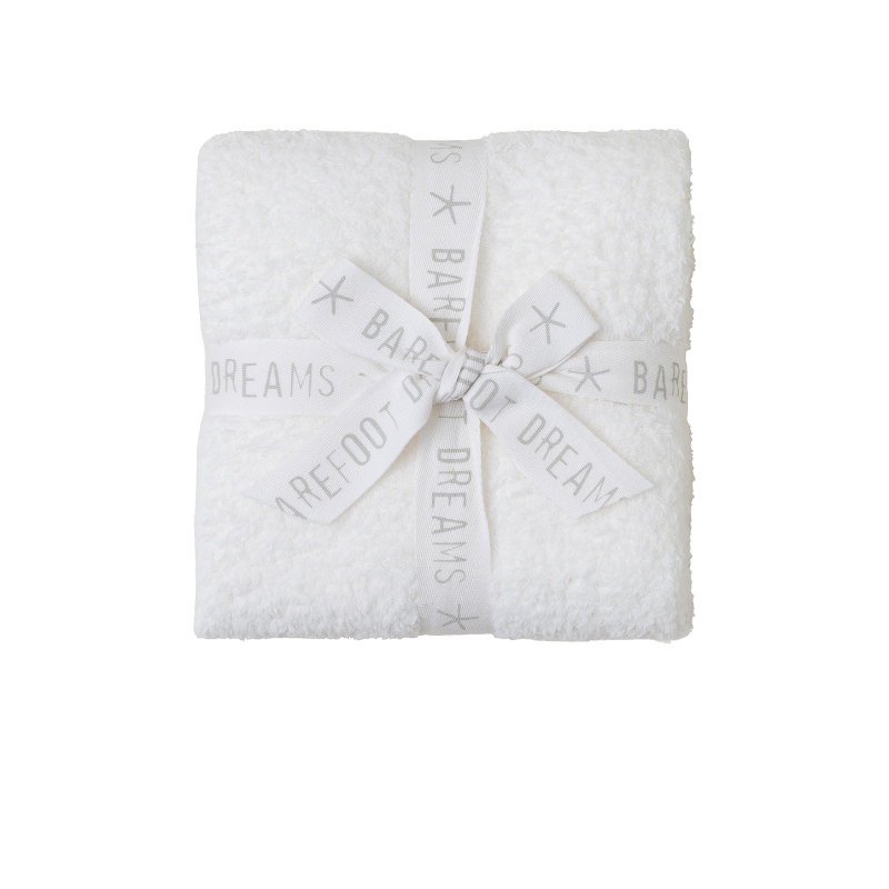 Barefoot Dreams COZYCHIC 毛毯 白色REVOLVE小众新款