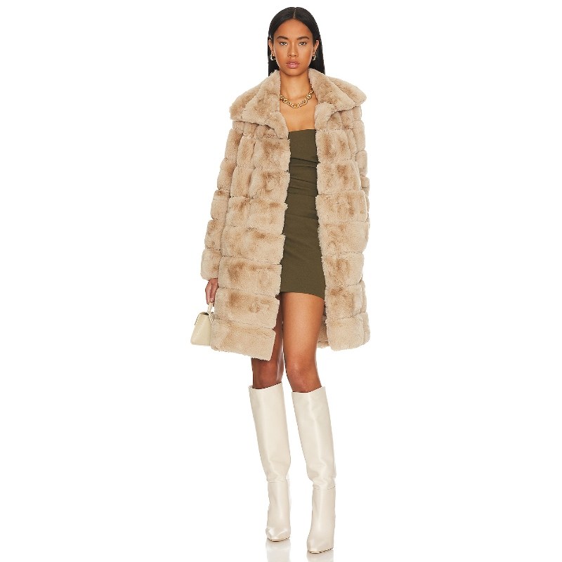Adrienne Landau FAUX FUR 夹克revolve时尚小众新款