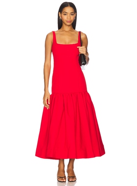 [春节穿搭]Lovers and Friends INA 裙子 红色REVOLVE小众