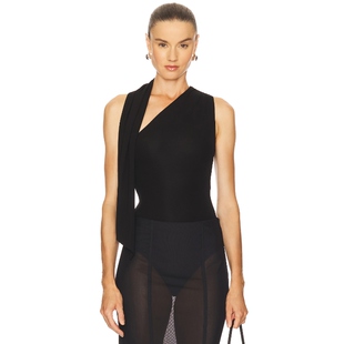 [夏季新品]House of Harlow 1960 紧身服黑色y2k辣妹风REVOLVE