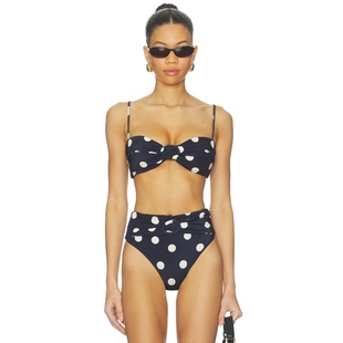 Gaia 性感REVOLVE小众新款 ALOUETTE 藏青色 比基尼文胸上装 Cult