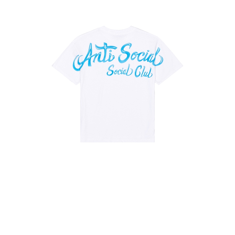 [秋冬内搭]Anti Social Social Club T恤白色REVOLVE小众新款