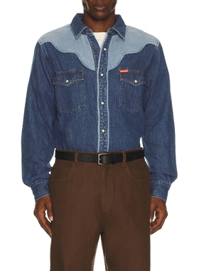 Sendero Provisions Co. SUNDANCE 牛仔衬衫 蓝色REVOLVE小众新款