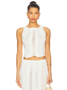 CIN CIN ARC 上装 白色 y2k辣妹风REVOLVE小众新款