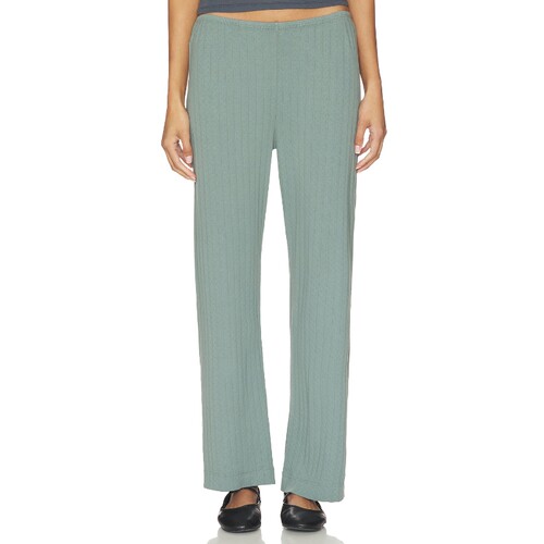 DONNI. The Pointelle Simple Crop Pant 26春夏新品 revolve小众