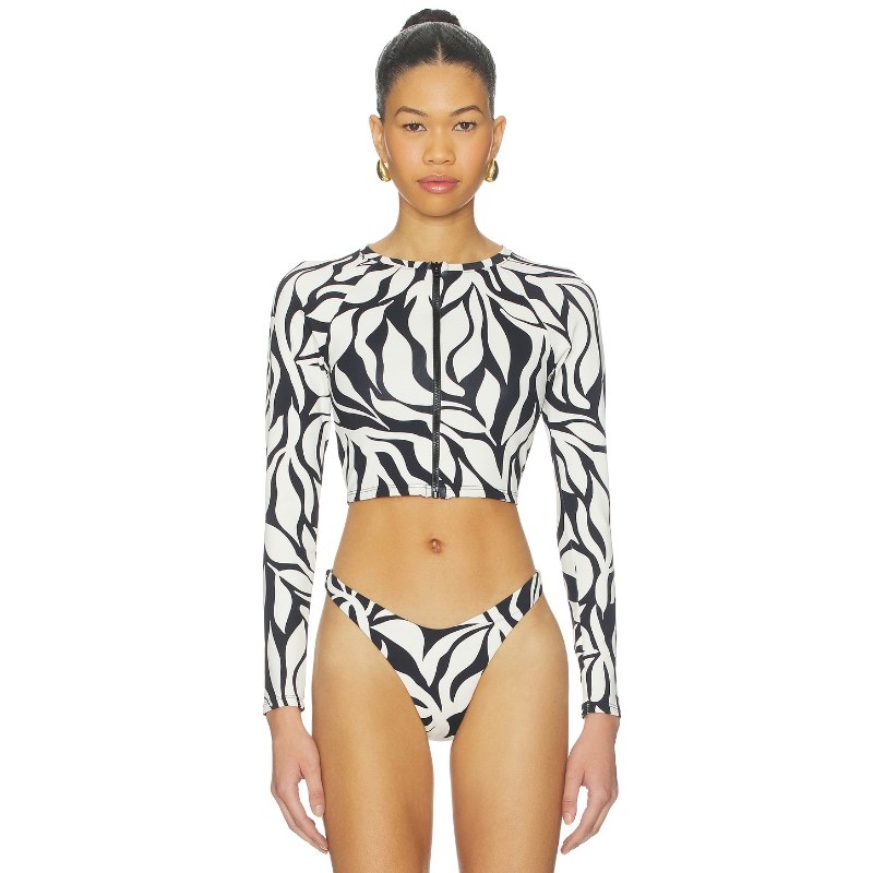 POST SWIM MELANIE 抗晒衣 黑色、白色 y2k辣妹风REVOLVE小众新款