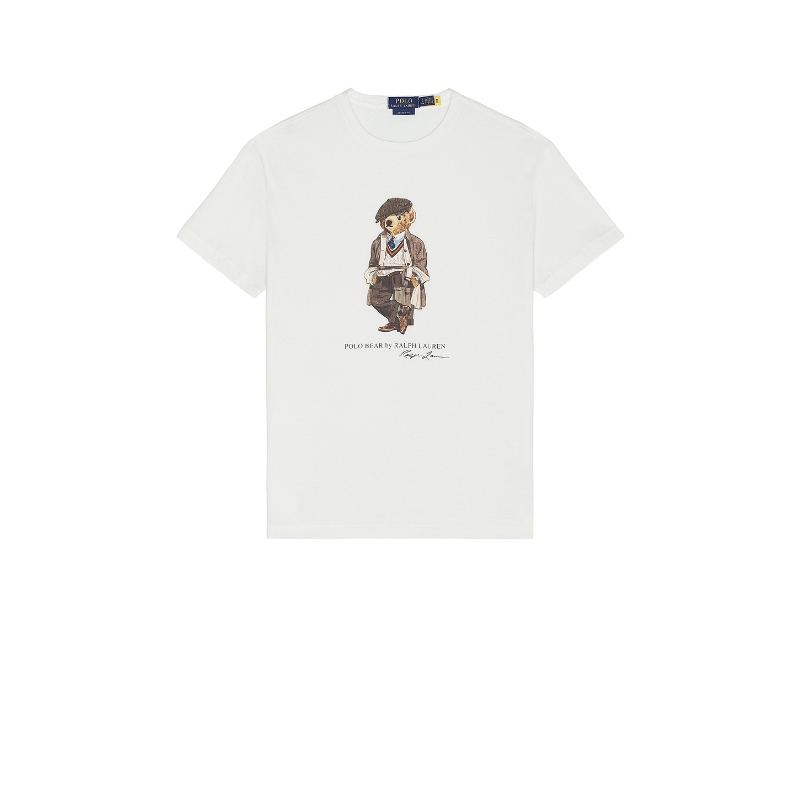 Polo Ralph Lauren 拉夫劳伦 T恤 白色圆领短袖老钱风REVOLVE新款